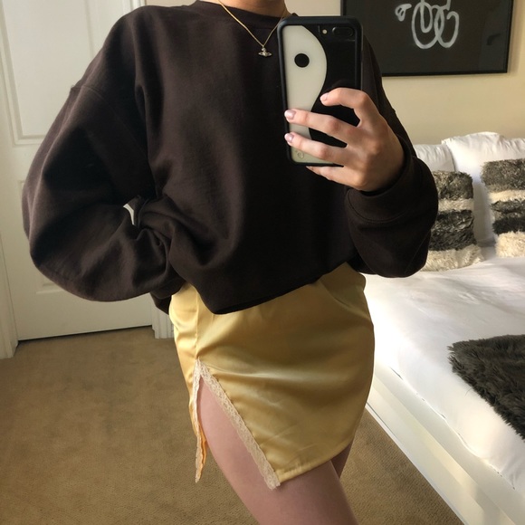 BARE MINIMALE YELLOW SKIRT - Picture 2 of 3